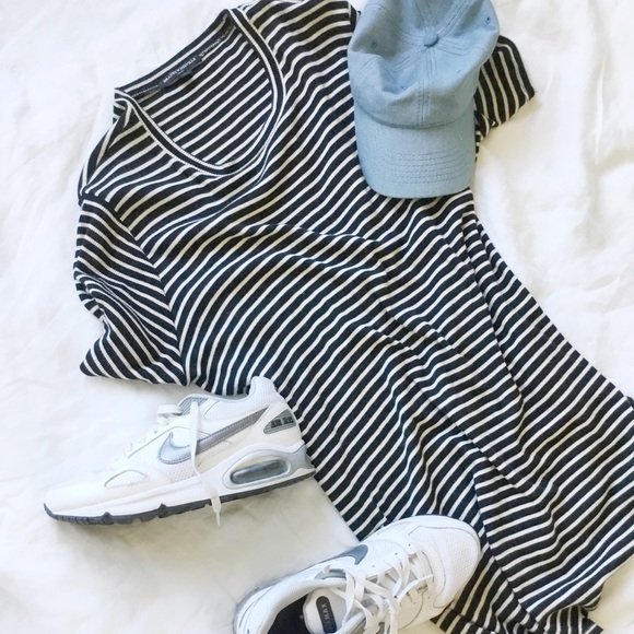 Brandy Melville 💕 OS striped shirt dress - Picture 1 of 1